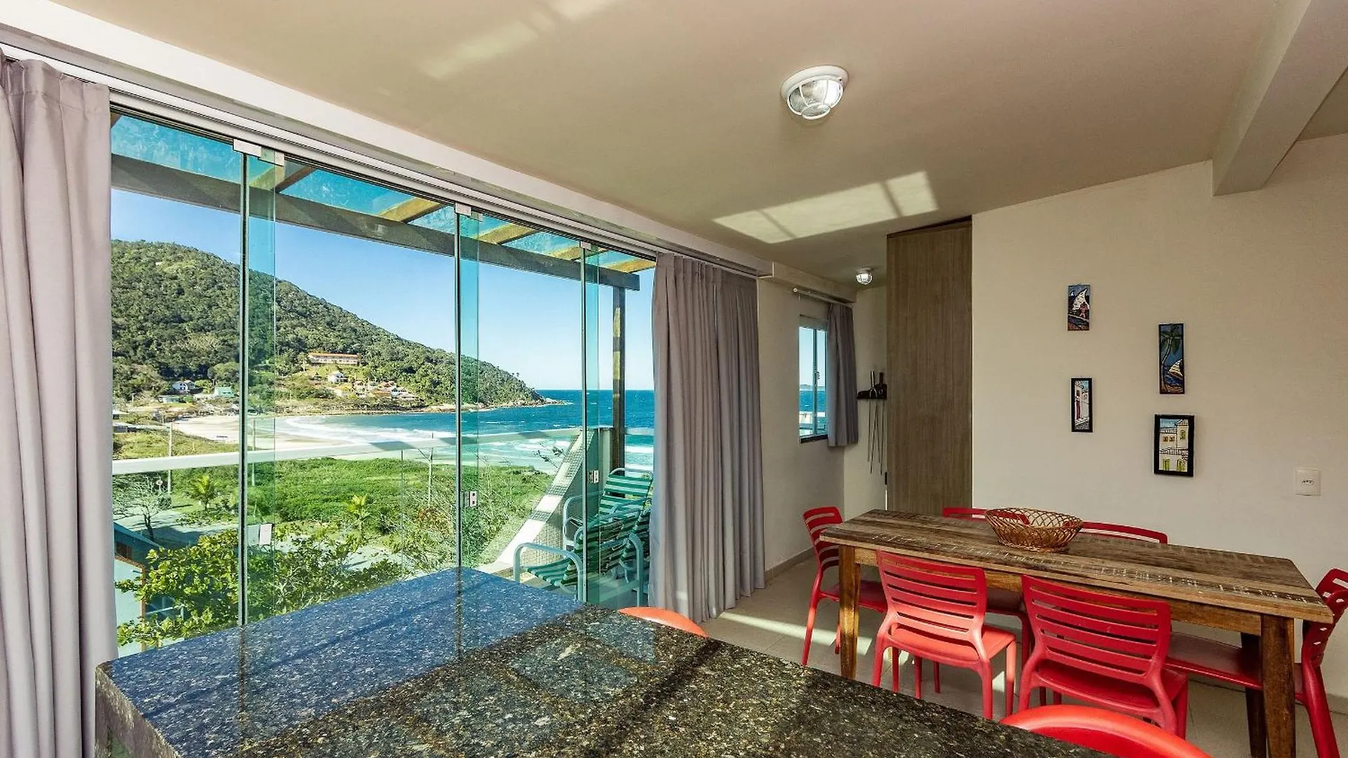 Solar Das Ilhas 303 - Duplex Com Vista Para O Mar De 4 Ilhas - Piscina Privativa Bombinhas Apartment